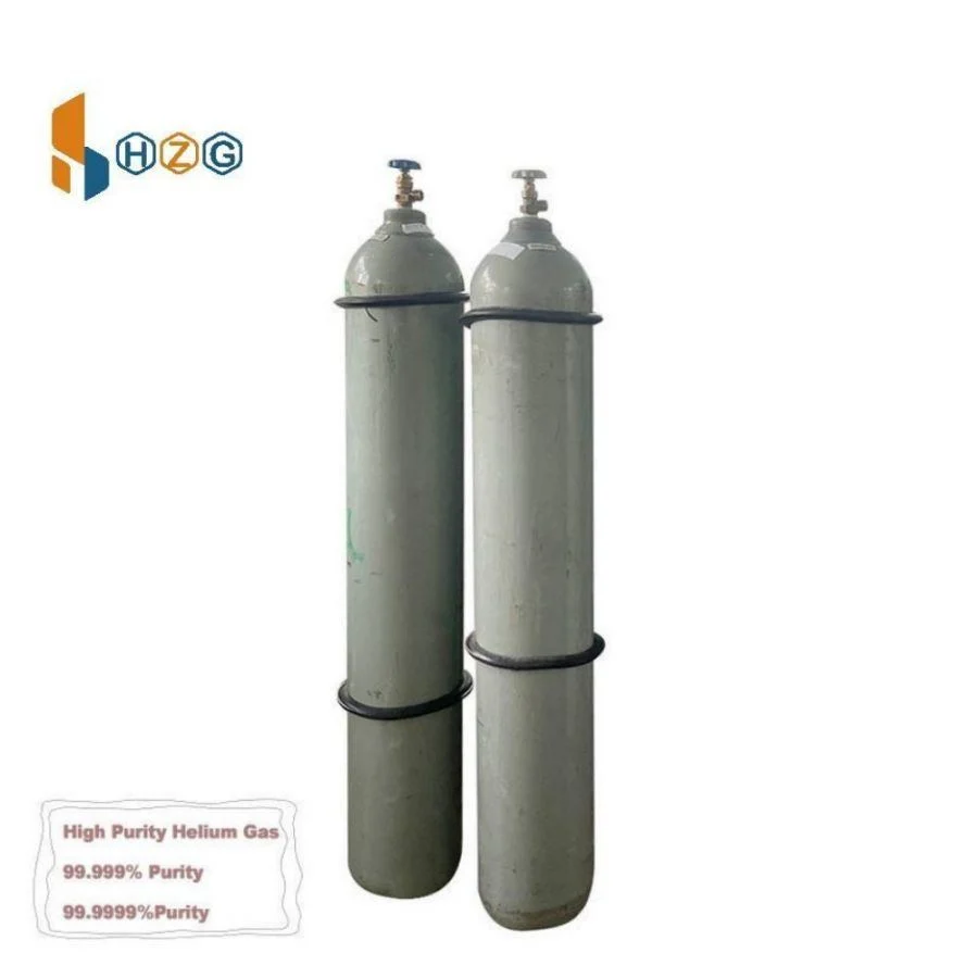 Industrial Pure Air Grade RM Cylinders 40L-50L Cylinder Helium Gas
