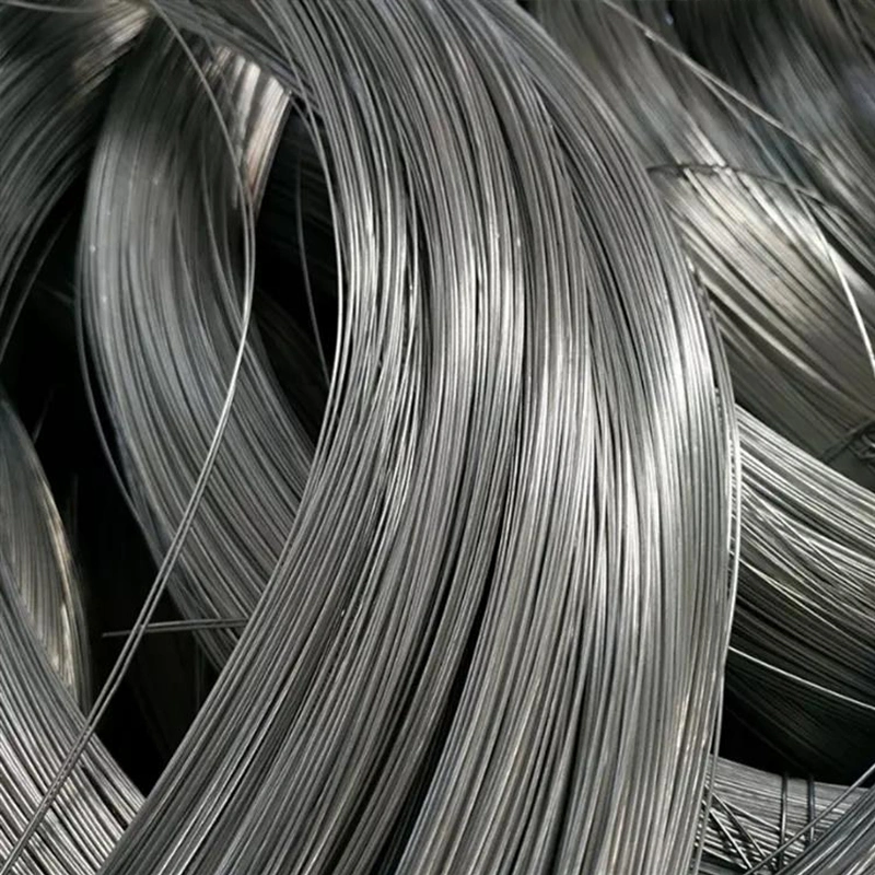 SAE 1006 1008 1010 1018 de 0,2 mm 0,3 mm 0,4 mm 0,5 mm 0,8 mm 1,0 mm 4,0 mm pesado el recubrimiento de zinc Gi el cable de alambre de acero galvanizado recubierto de zinc