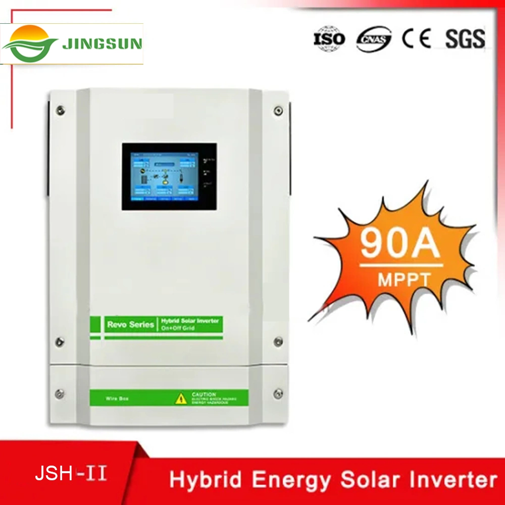 Portable Easy Install Charge Controller 5.5kw 48V 100A MPPT Hybrid Solar Power Inverter