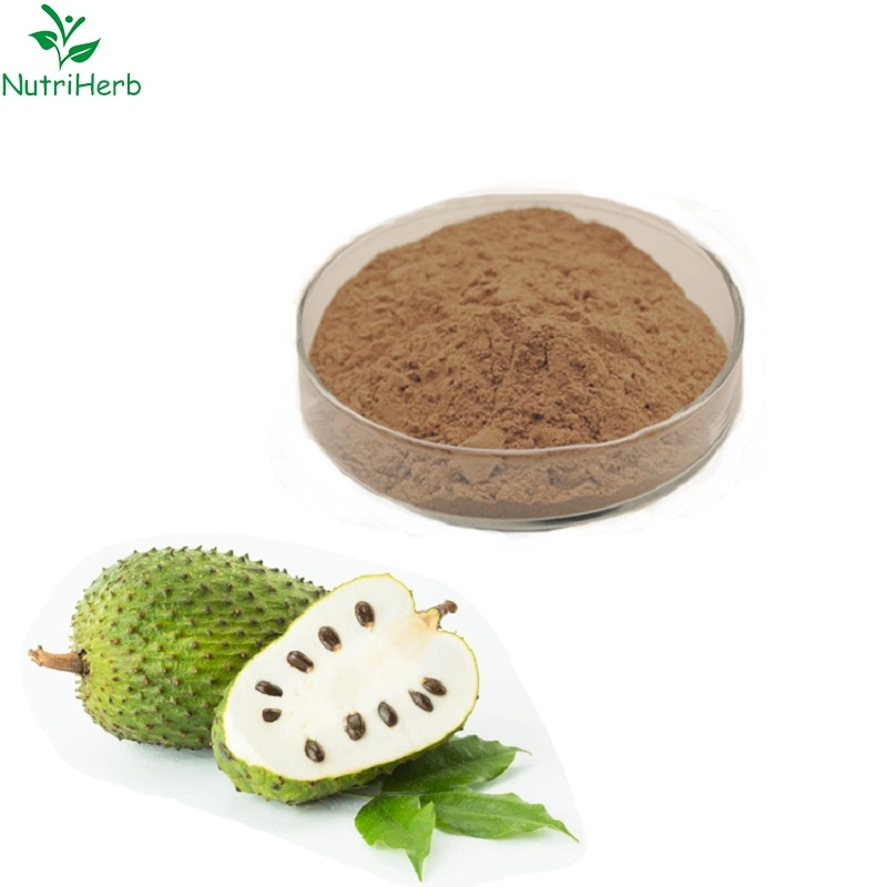 Ganzer Verkauf Vorteile Graviola Soursop Fruchtblatt-Extrakt Pulver, Graviola Extrakt Pulver