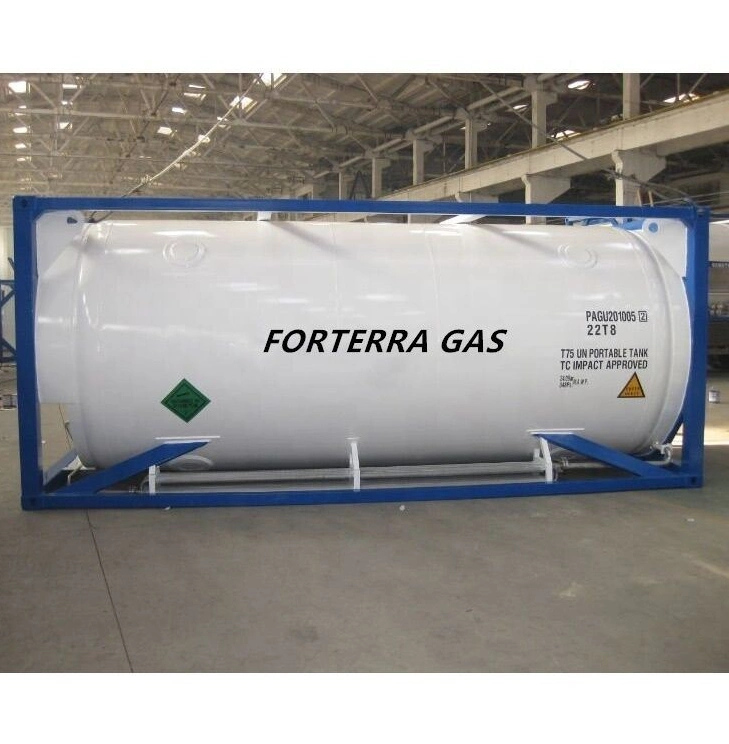 Factory Supply 20' Container ISO Tanks Cryogenic Transport Container Tank for Lin Ln2 Lar Lco2 Lo2