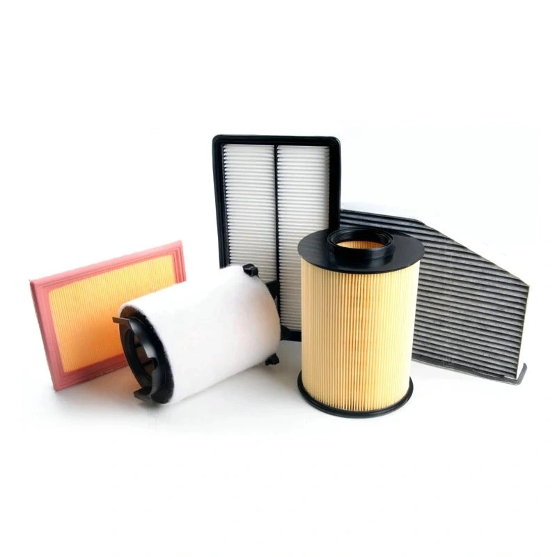 Square Flat Frame Dust Filter Automotive Filter Cylinder High Efficiency Air Filter