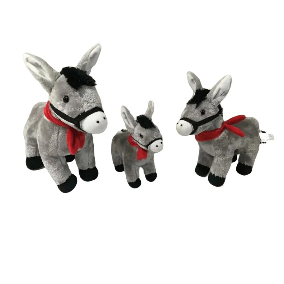 Private Label Custom Design Baby Stuffed Plush Donkey Plush Doll Soft Toys