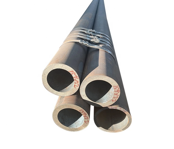 ASTM A53 Black Iron Pipe Welded Seamless Round Sch40 Steel Pipe for Building Material