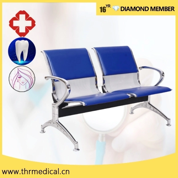 Hospital Accompanying Chair 2 Seater Waiting Chair (THR-YD1002-P)