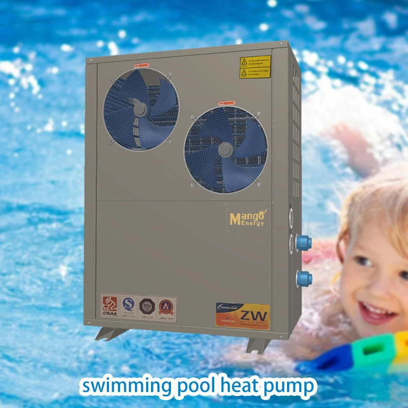 Mango Energy 20kw 30kw Swimming Pool Heat Pump Pool Water Heater for House Use and Commercial