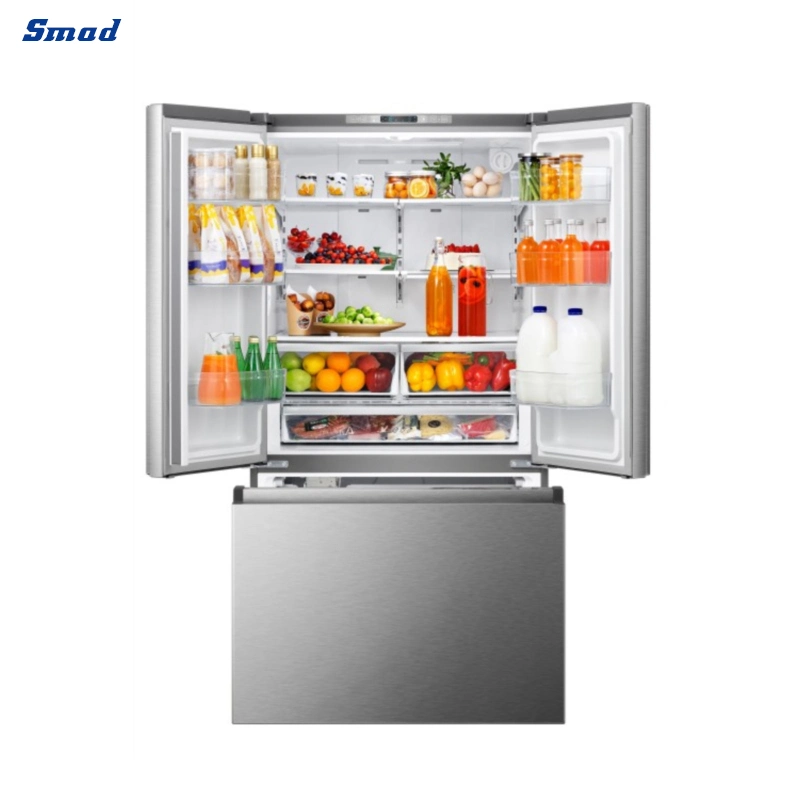 26.6 Cu. FT Home Refrigerator & Freezer with Water Ice Maker