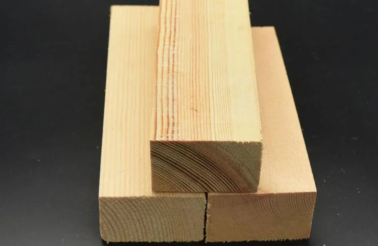 The Manufacturer Supplies The High quality/High cost performance  Construction Engineering Wood Square Solid Wood White Pine Strip Wood Four-Sided Polishing Drying Wood