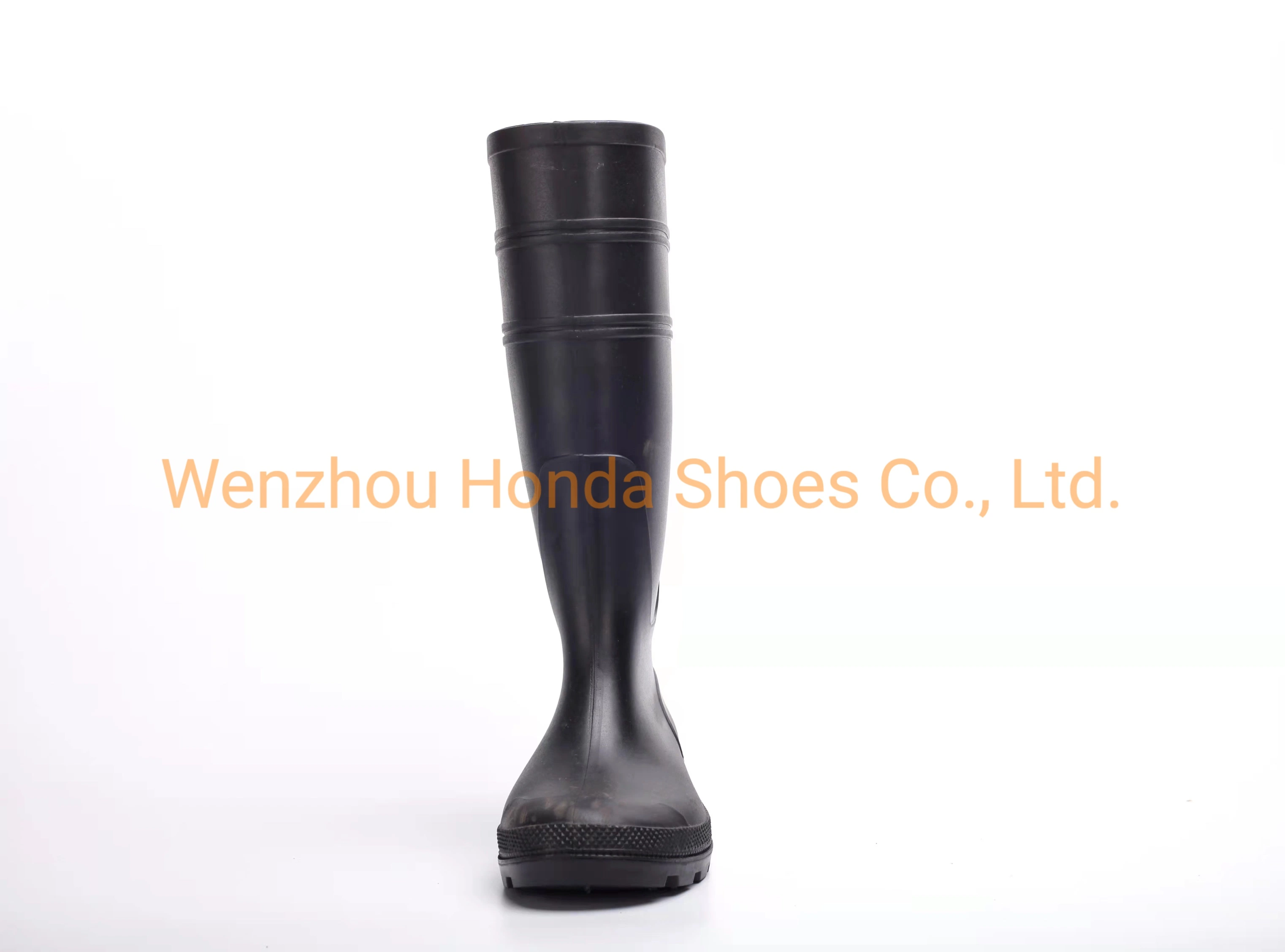 Waterproof Rubber Safety Boots for Auto Dust, Protective Knee Rain Boots for Industrial Work, Ankle PVC Gum Boots Shoes for Whole Sale