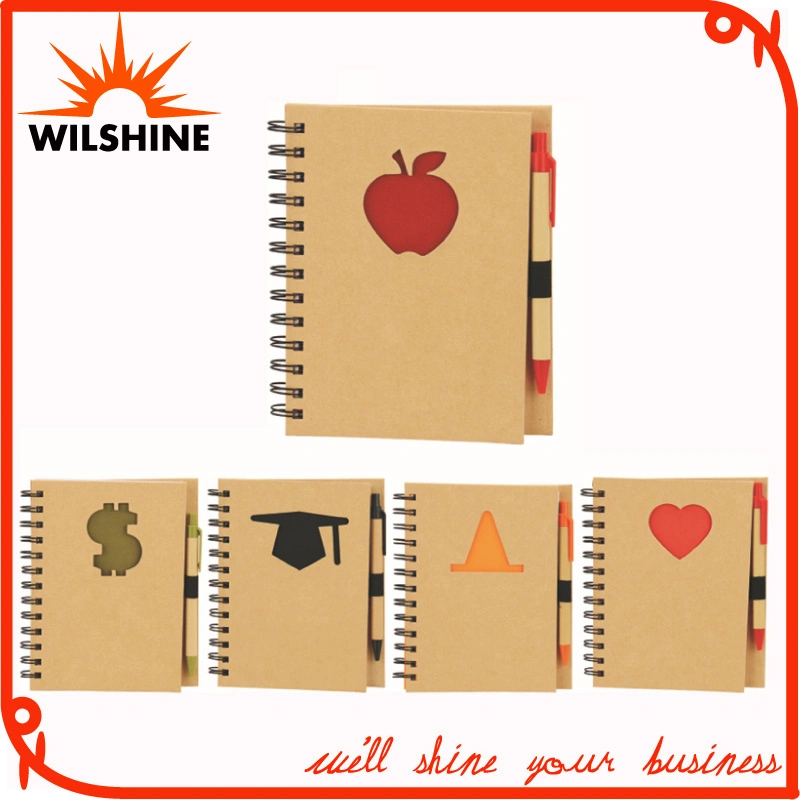 Custom Notebook with Paper Eco Pen for Promotion (SNB116)