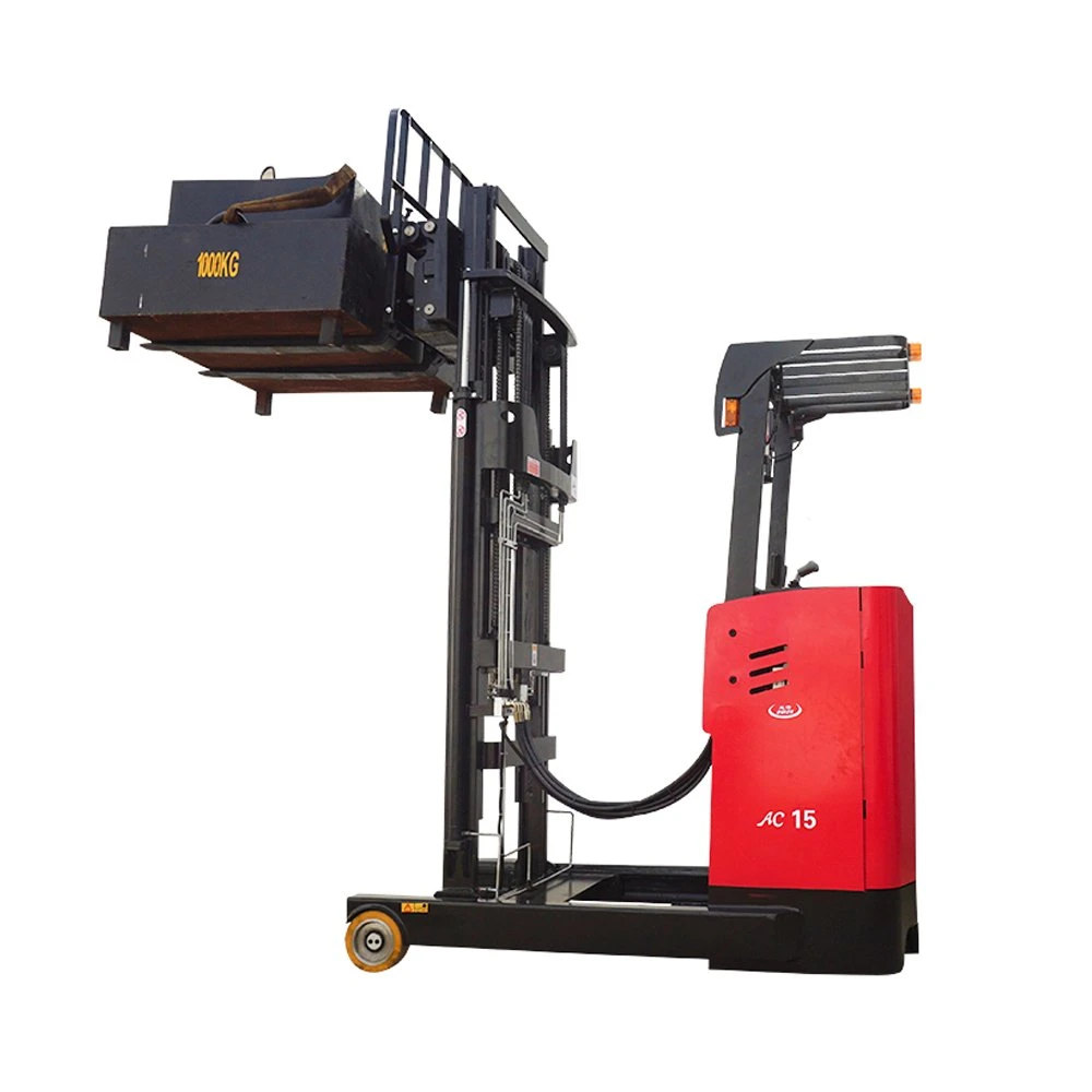 Hot Sale 1 tonelada 1.5ton Standing Electric Reach Forklift com CE