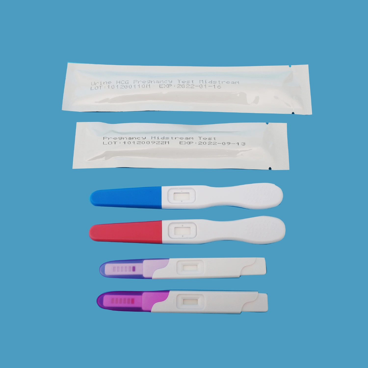 Marcado CE otros dispositivos médicos para el hogar orina HCG Prueba de embarazo Tira de kits