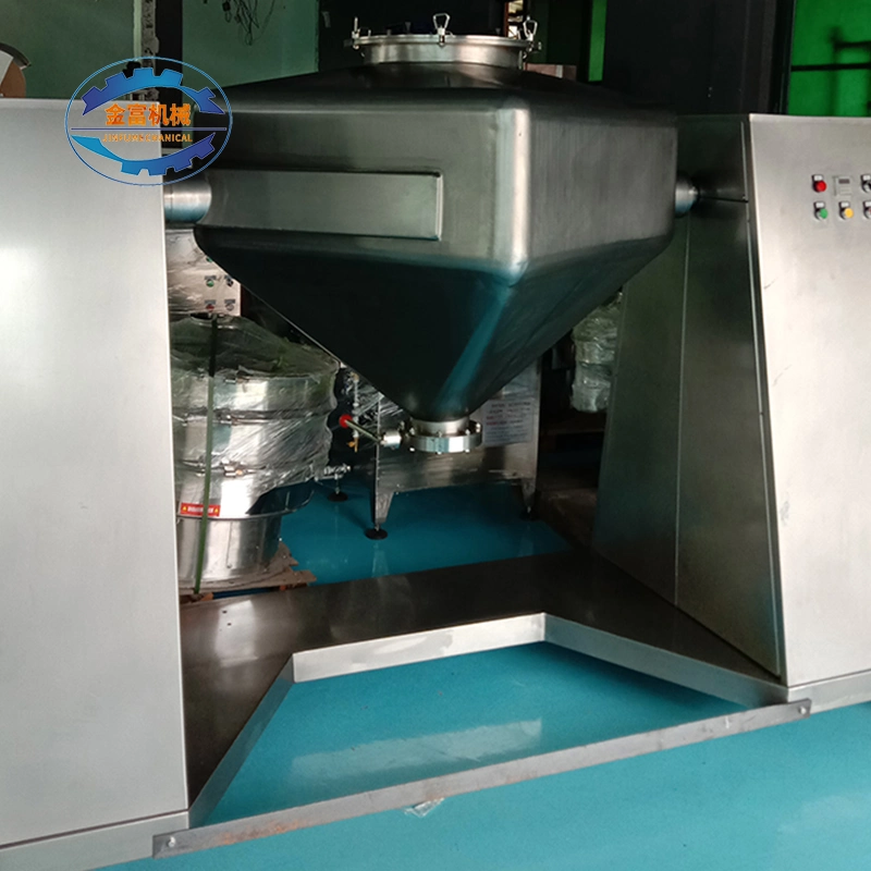 Big Capacity FH Type Food Chemical Square Cone Pyramid Mixer