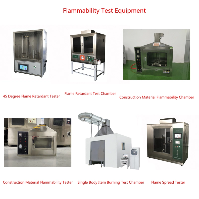 Construction Materials Flammability Chamber Construction Materials Flammability Tester ISO11925-2 Flammability Test Chamber