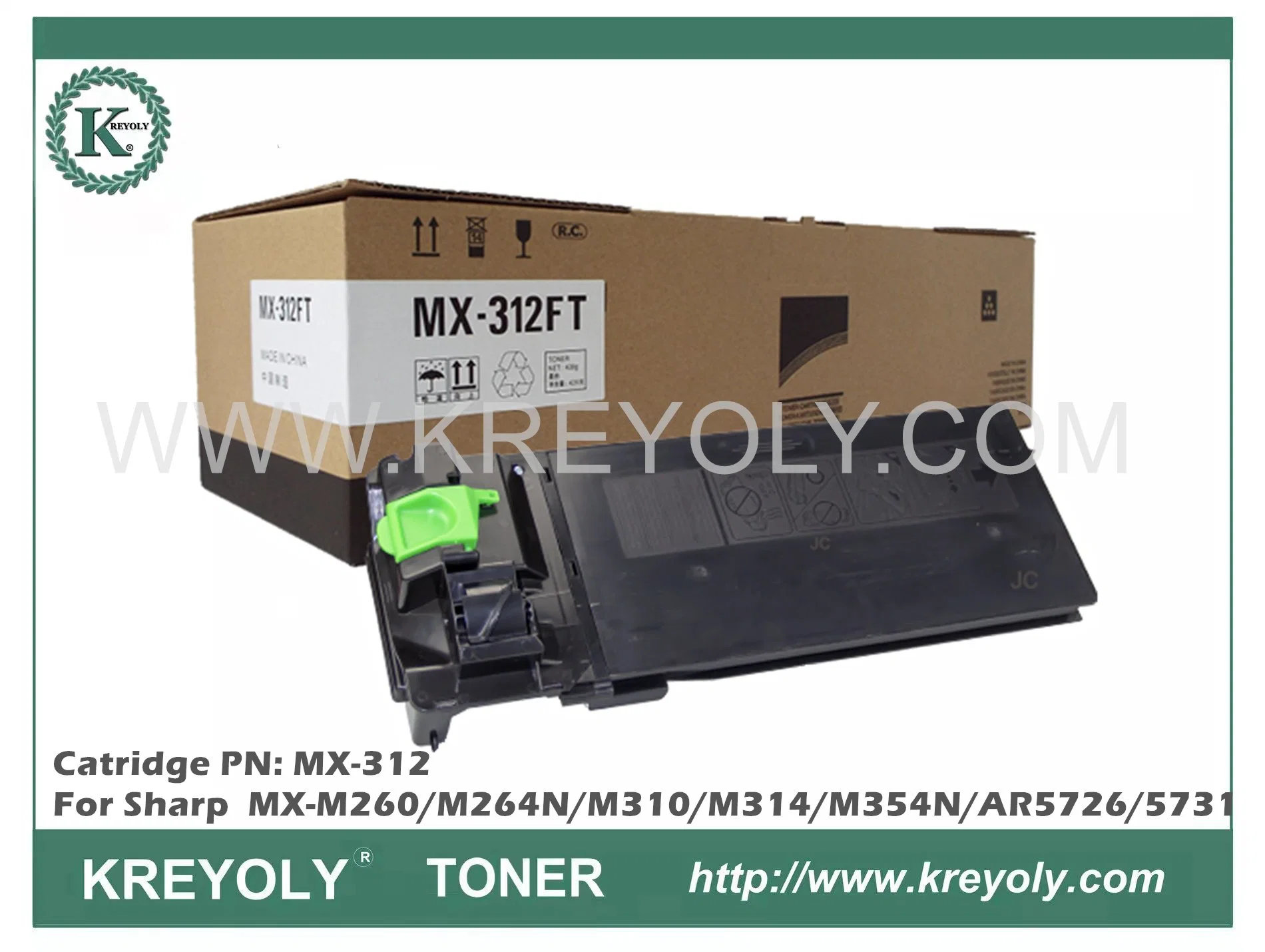 High Quality Copier Toner for Sharp Sharp  MX-312 M260/M264N/M310/M314/M354N/AR5726/5731