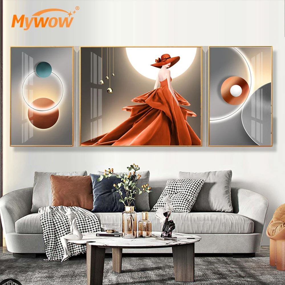 Best Quality New Modern Abstract Design Art Work Painting for Interior Decoration