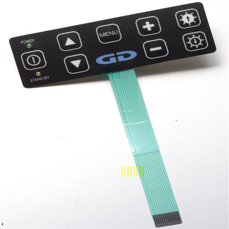 Newest Advanced Household Appliance Electronic Waterproof Foil Membrane Touch Switches