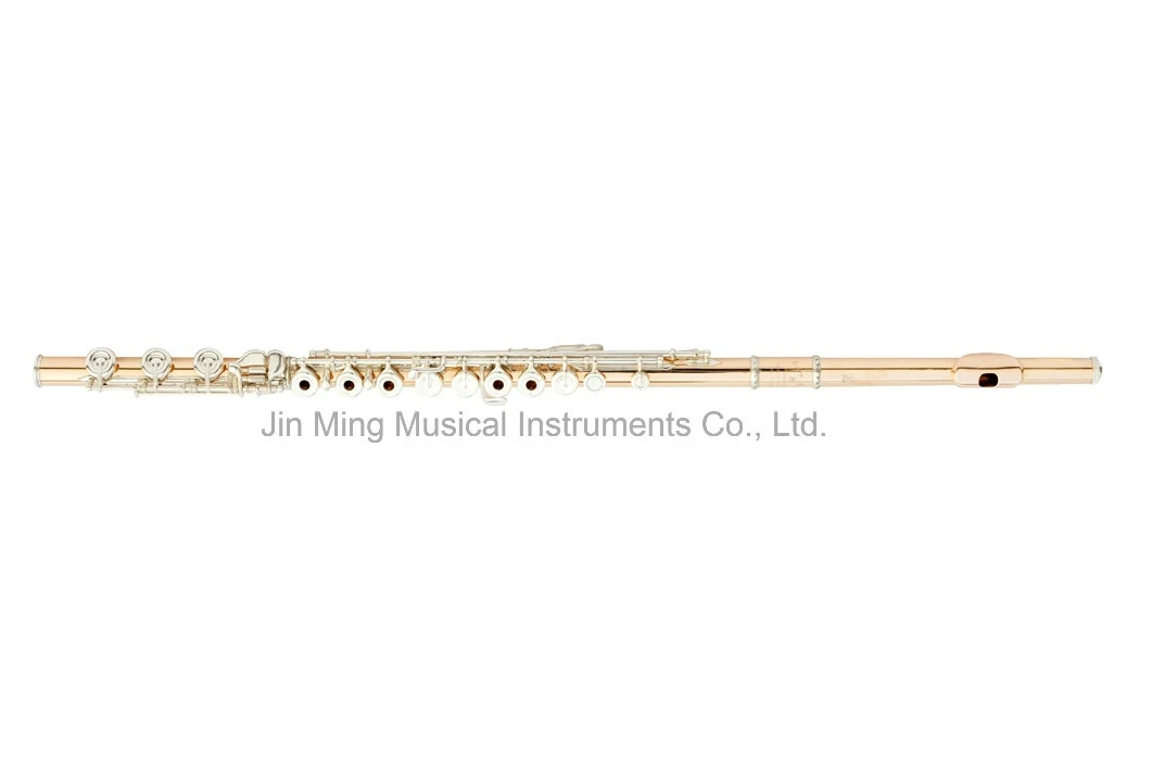 14K Gold Tube Flute Handmade Professional