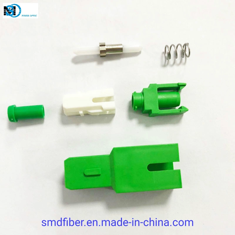 Sc/APC Fiber Optic Patch Cord Connector Kit