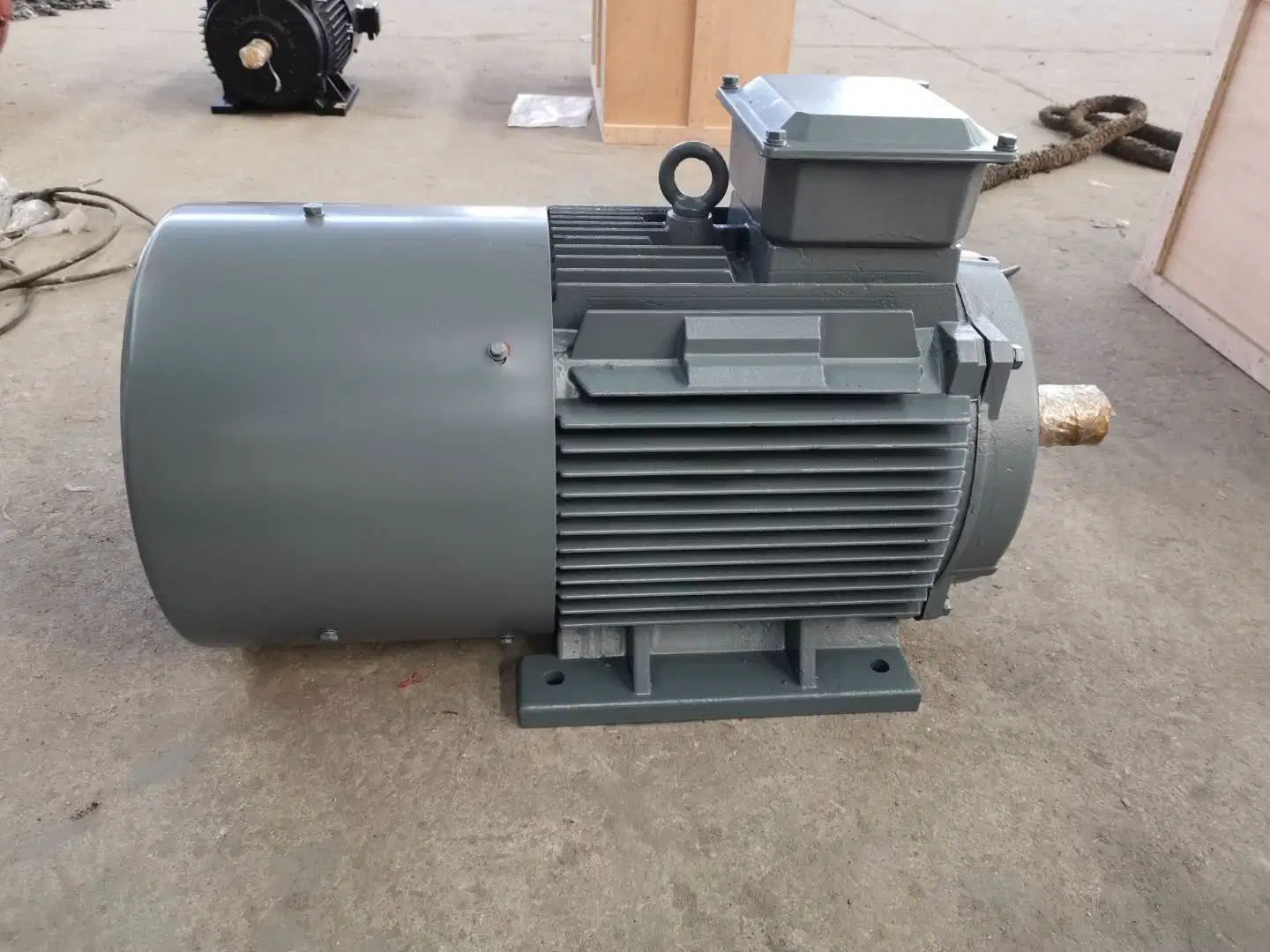 Generador de imán permanente de CA trifásico de alta eficiencia de baja velocidad RPM, generador de alternador PMG de 35 kW a 50 kW a 500 RPM AC220V.