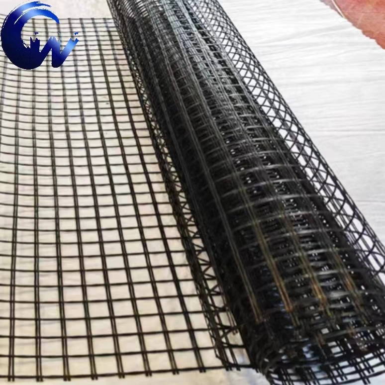 Building Material/Concrete Grass Pavers/Wall Protection Systems/Ground Stabilization/Fabric Warp Knitting Glassfiber Geogrids Glasbit