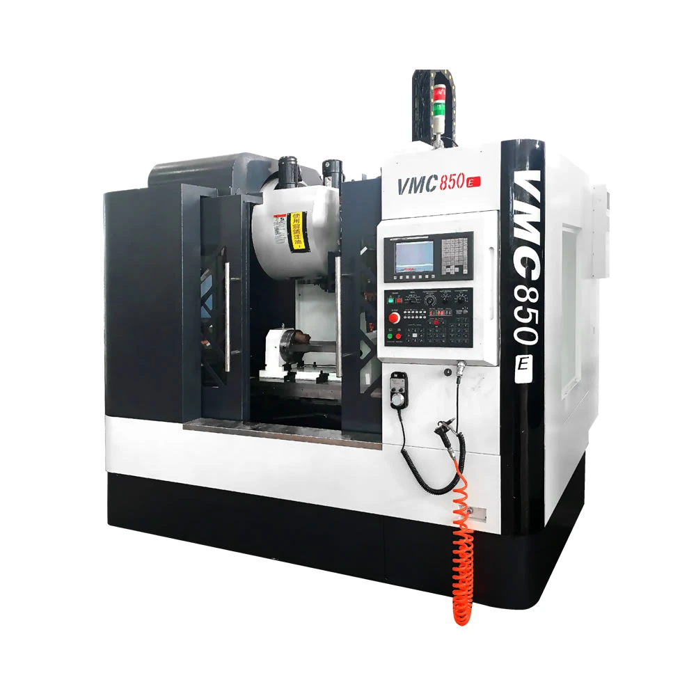 Center Face Axes CAD Cam 5 Axis CNC Milling Machine