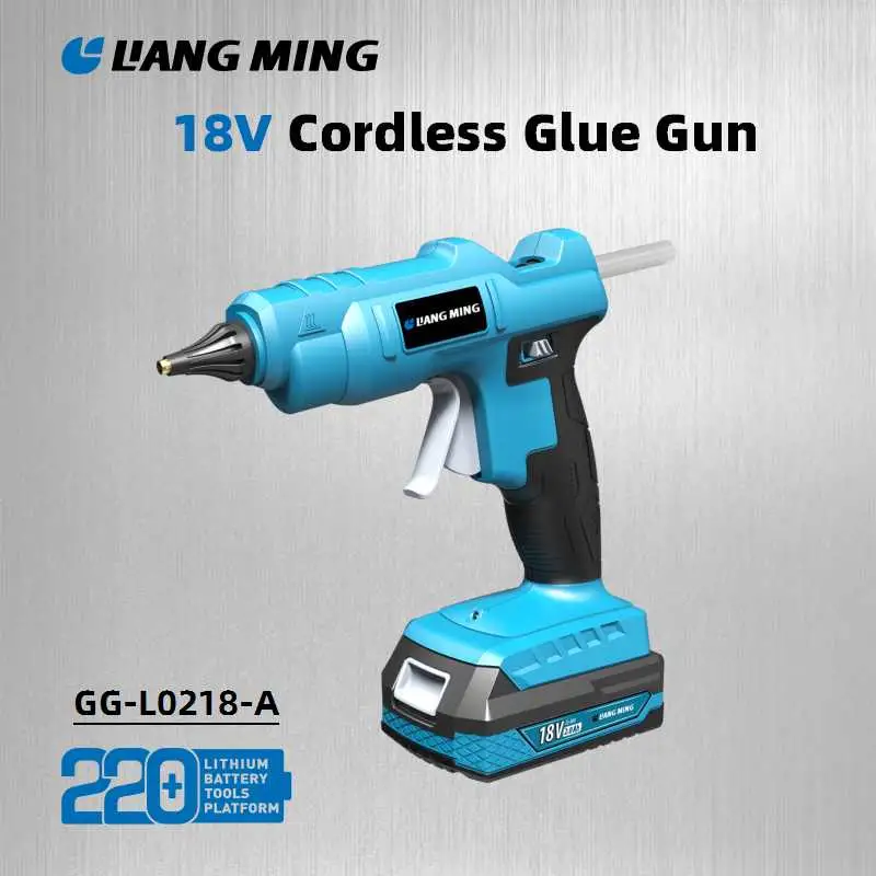 Cordless Glue Gun 18V/20V Lithium Cordless Range Battery Power Tool