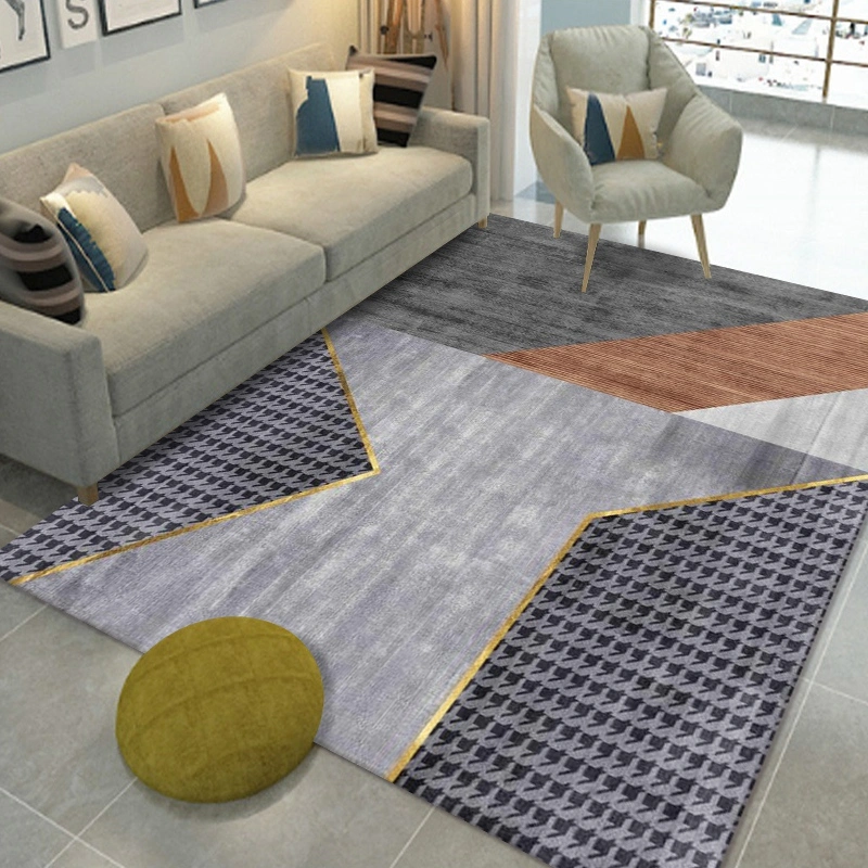 Modern Design Customized Persian Pattern Polyester 3D Print New Design Living Room Bed Room Large Big Printed Wholesale Carpet