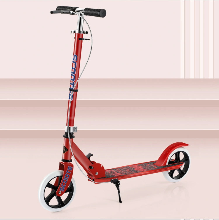 Comercio al por mayor de 2 ruedas plegable de acero de alta a los niños adultos Motos Kick/Venta caliente truco Scooter/ Principiante Intermedio y de motos Stunt