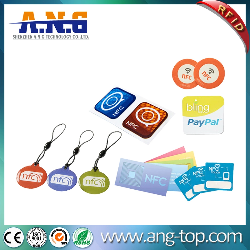 OEM Customized Mini Round RFID Epoxy Card for Access Control