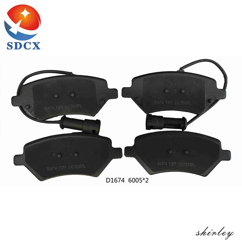 Sdcx D1674-8903/Gdb7909 Quite Long Life Rave Reviews Brake Pad for Chery Arrizo/Cowin3/Qiyun