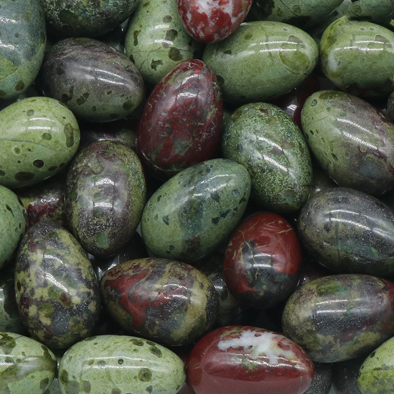 Halbedelstein Naturkristall Rhodonite Große Ei Kugel Schnitzerei Geschenk Zum Verzieren