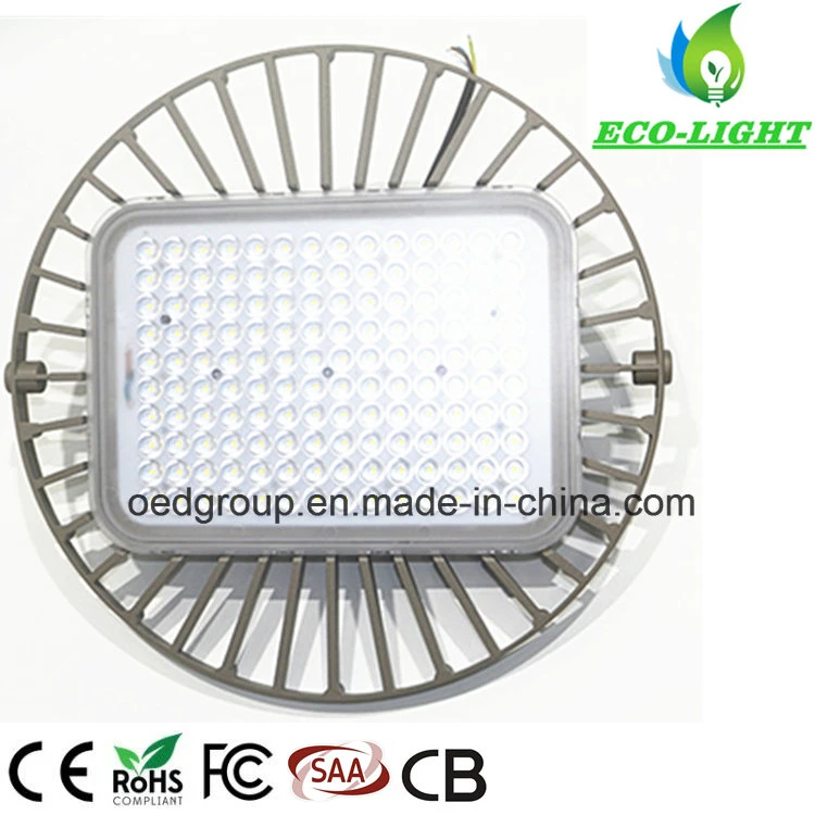 The New Type 240W LED Round UFO Die-Casting High Bay Light Factory Workshop Warehouse Lighting Special with 5 Years Warranty From Shenzhen Factory