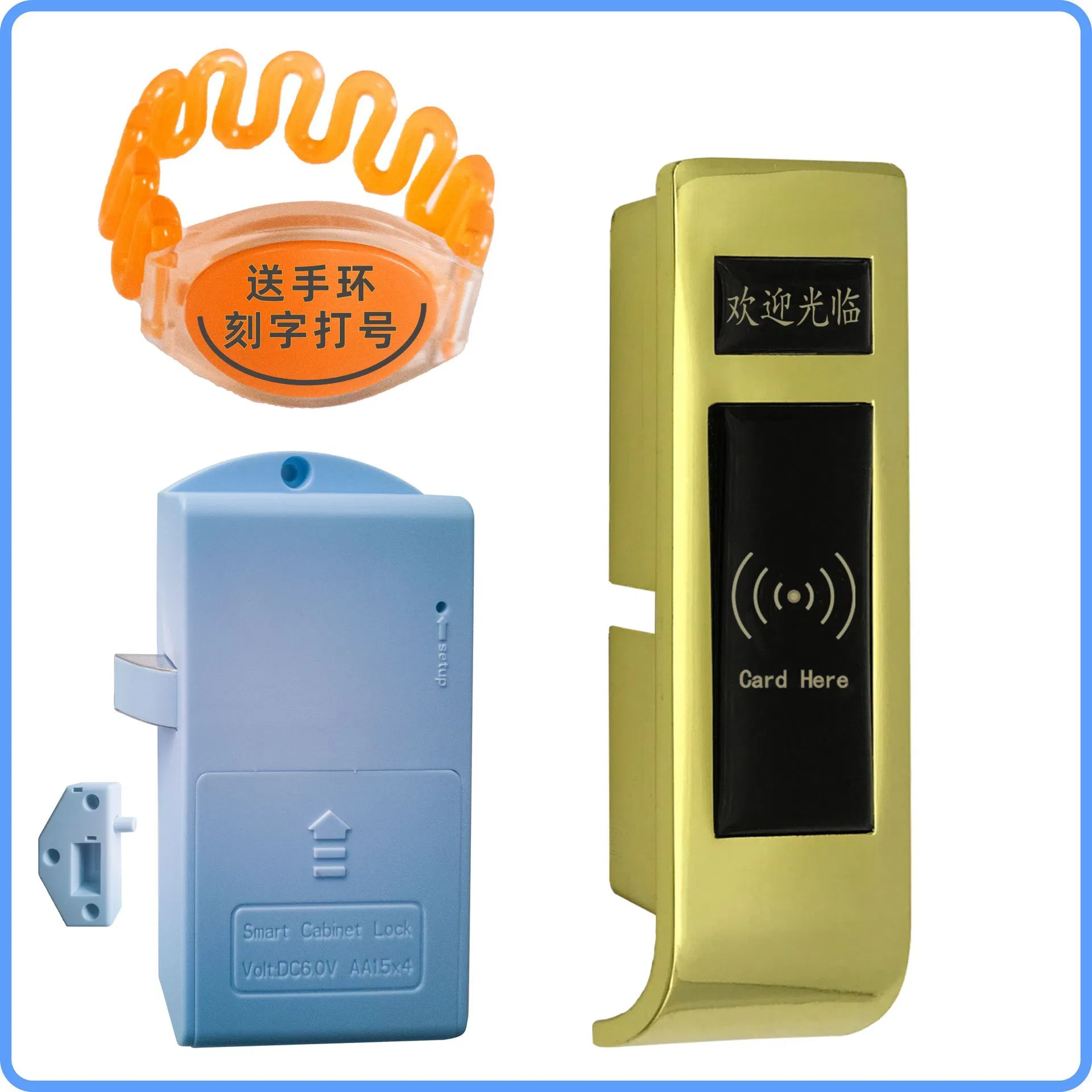 Wholesale/Supplier Customize Logo Digital Safe RFID Card Lockers Lock for Sauna Cabinet