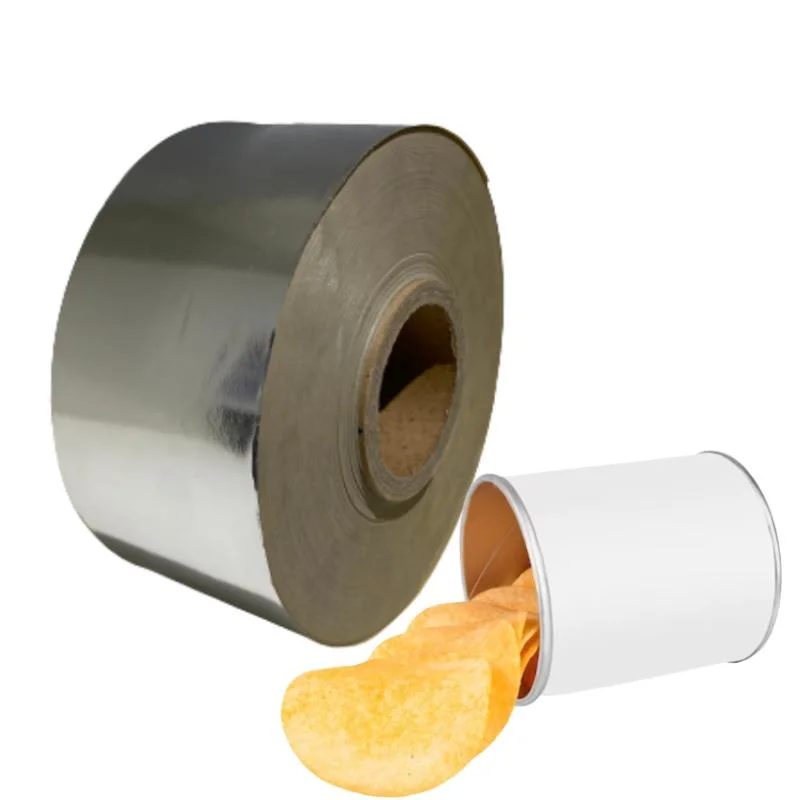 Material de envoltura de rollo de película de aluminio para envase de tubos