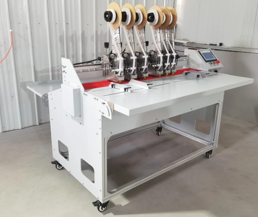 Taping Machine Semi Automatic Double Side Tape Applicator Machine for Big Size Product