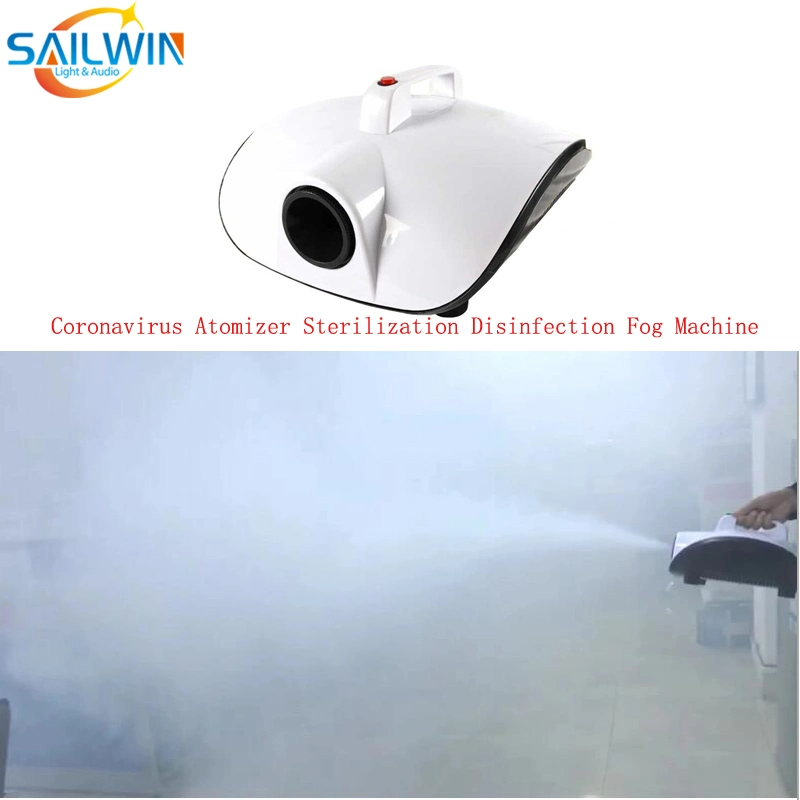Esterilizador de 1000W Máquina de niebla de humo atomizador Equipo Equipo de desinfección de virus