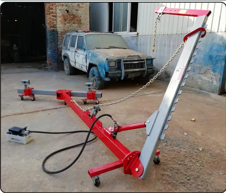 Portable Auto Body Collision Repair Frame Machine Save Space Car Bench