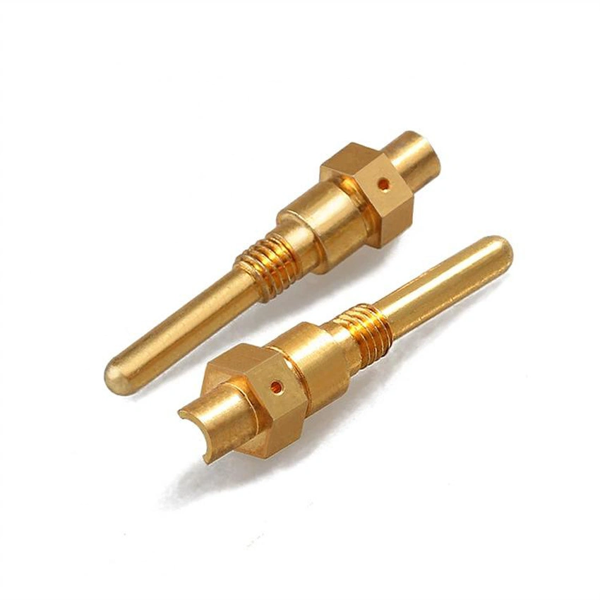 Customized High Precision Metal Stainless Steel Brass Copper Extension Nipple