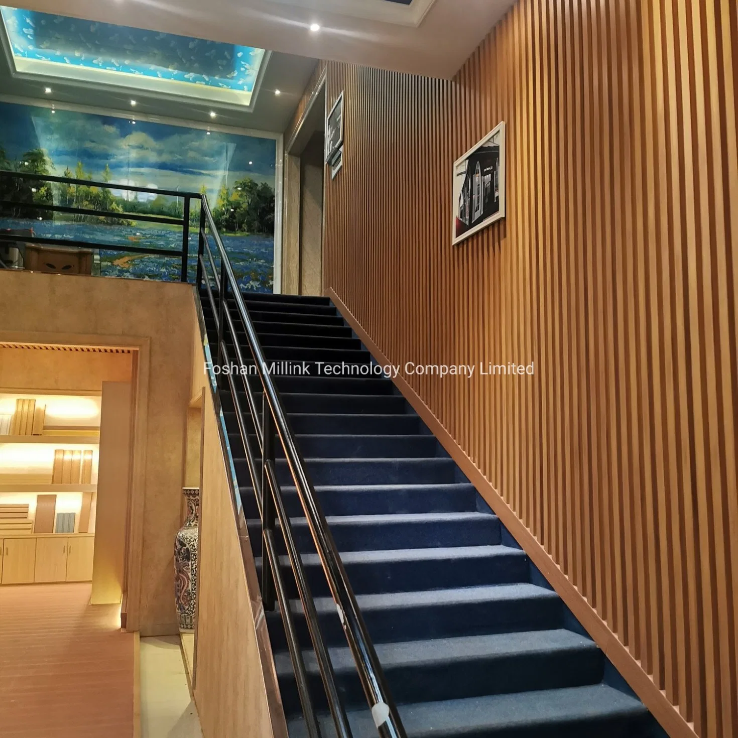 WPC PVC Interior Building Material PVC Ceiling Decorative Panels Wood Plastic Panel