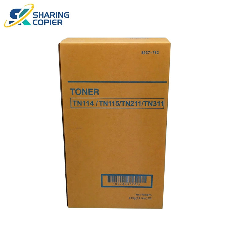 Venta de Toner copiadora caliente TN114 Compatible con Konica Minolta Bizhub BH162