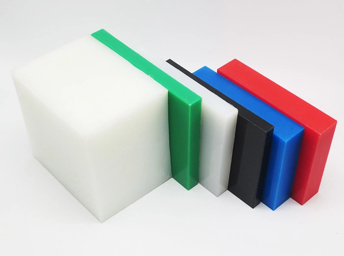 Kundenspezifische Farbe HDPE / UHMW PE Blatt Kunststoff Schneidebrdplatte Fabrik Preis