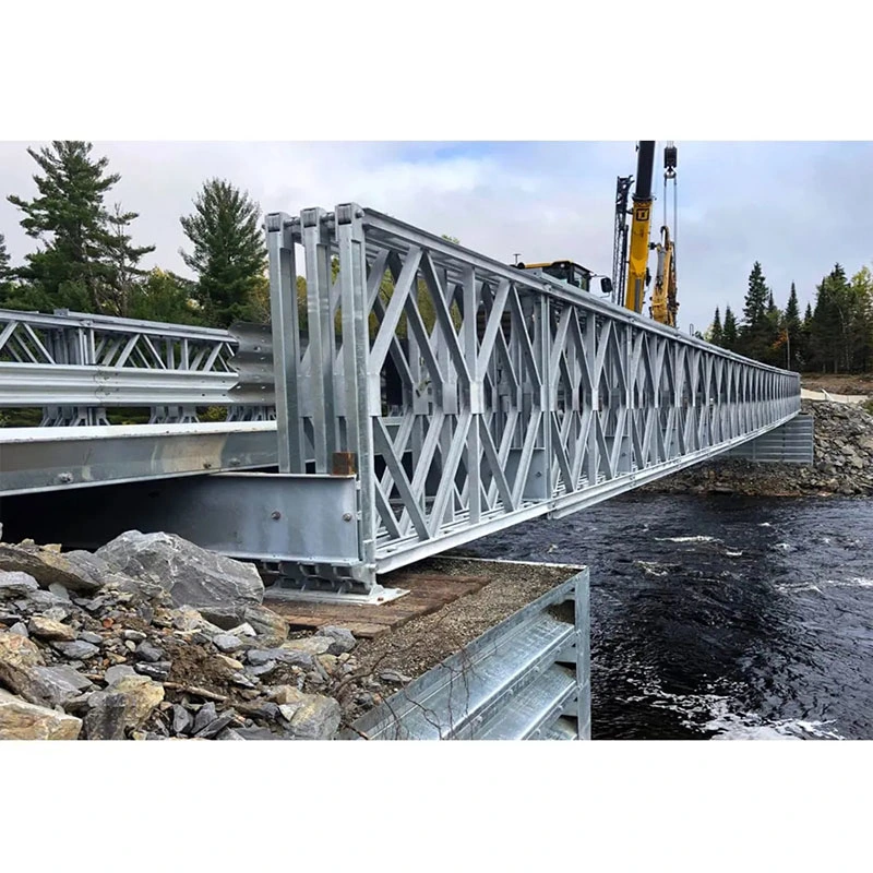 Temporäre Brücke Semi Permanent Brücke Langlebig Kostengünstige Bailey Brücke