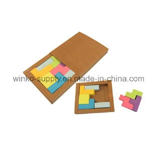 Hot Selling Die Cut House Shaped Kraft Paper Memo Pad for Promotional