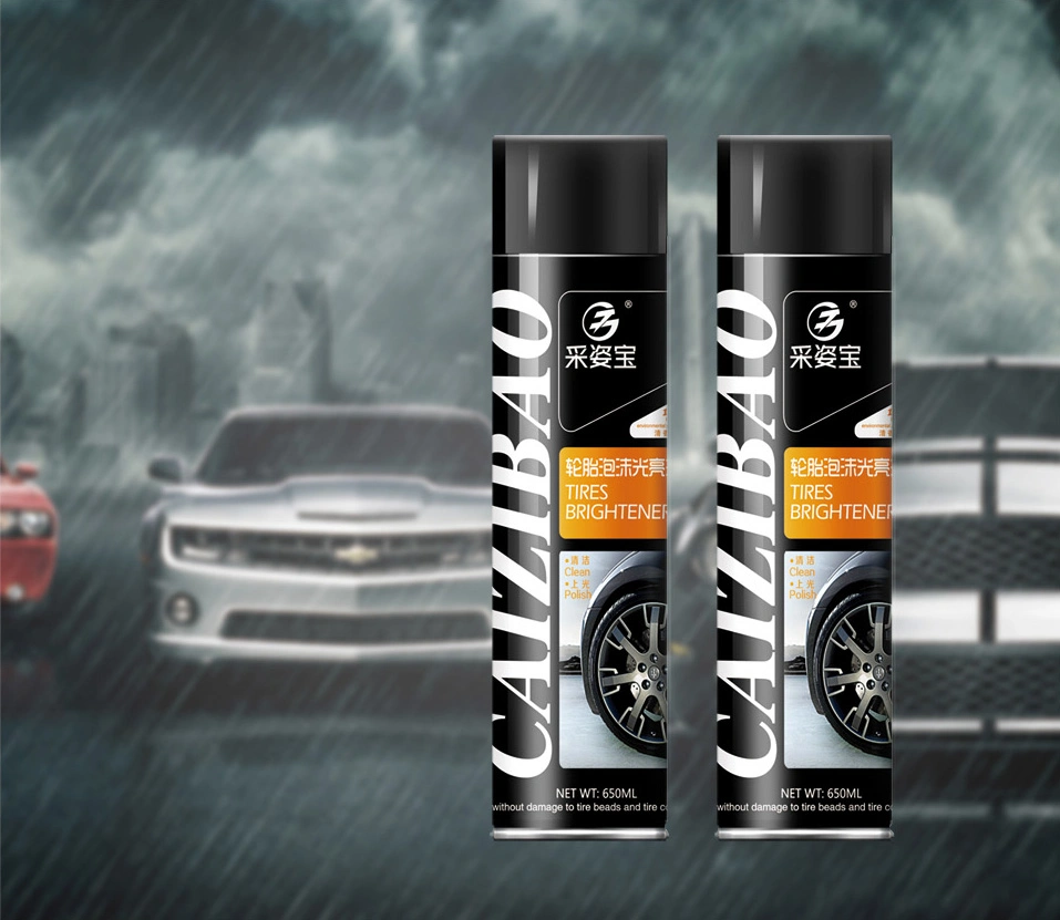 Car Care Manufacturer Auto Tyre Cleaning Foam 500ml/650ml