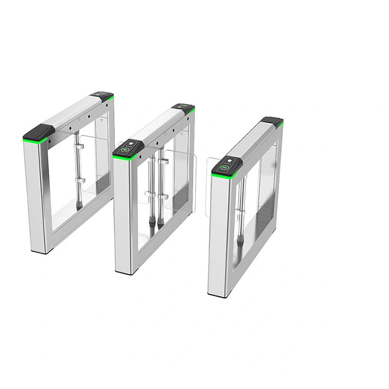 Access Control Electronic Gates Qr Code Reader IC ID Cards Swing Turnstile Barrier Security Systems Gate