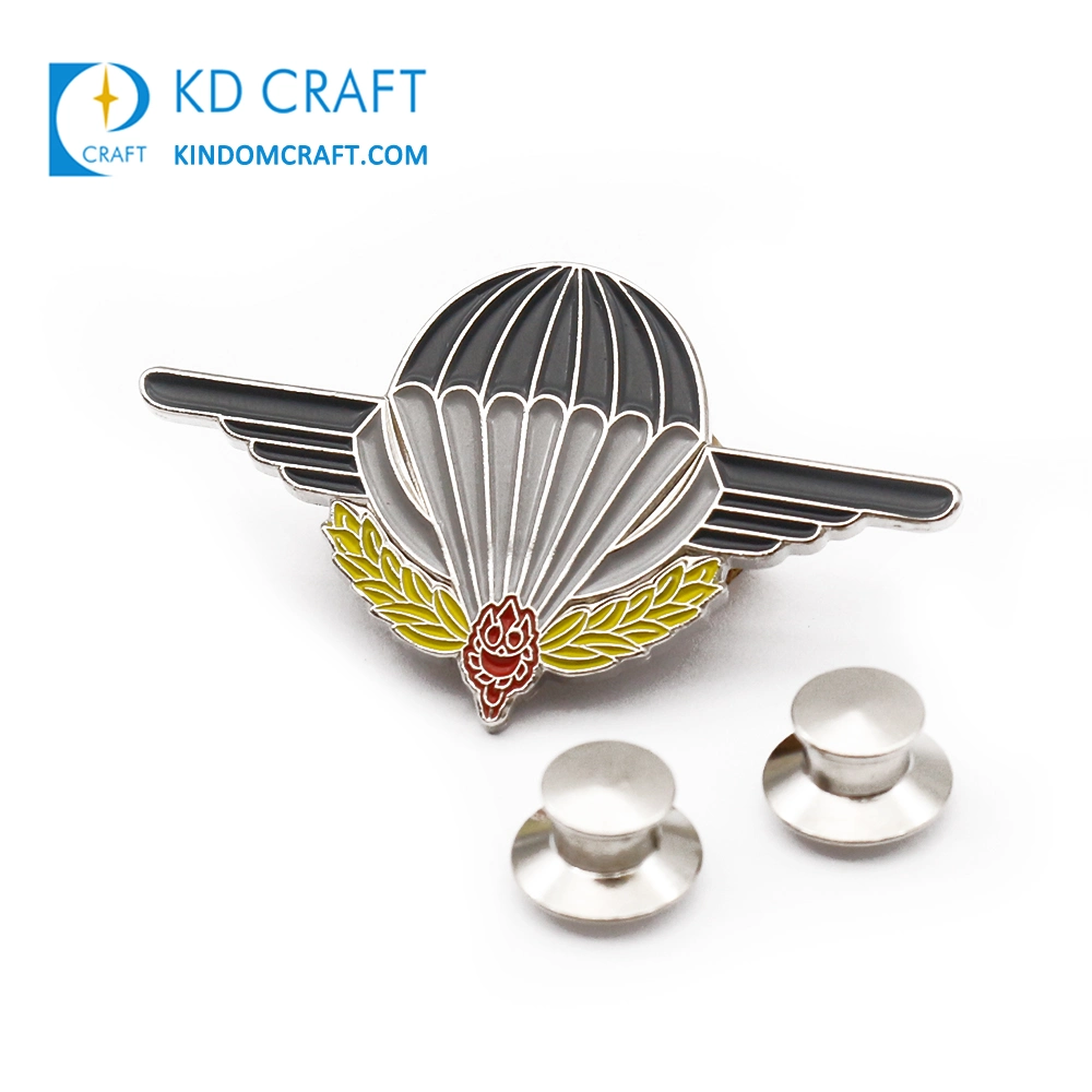 Custom Singapore Airline Eagle Metal Souvenir Pin Badge with High quality/High cost performance 