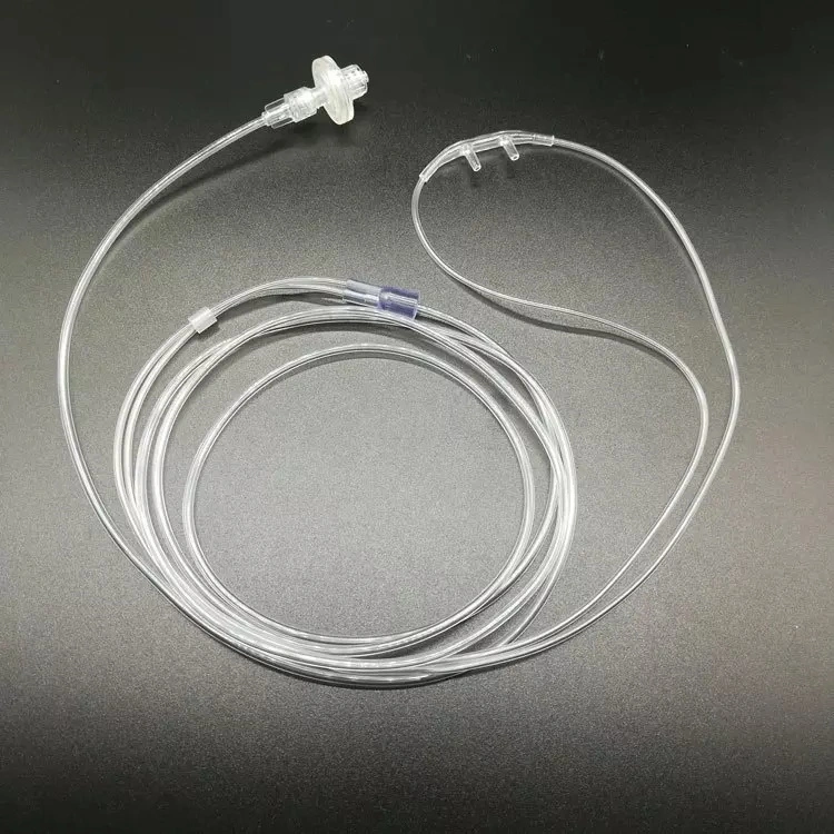 New Productmedical Disposable Nasal Oxygen Cannula with Filter