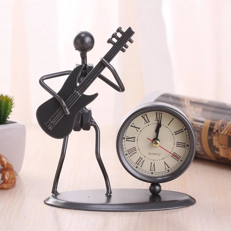 Good Quanlity Novelty Metal Desk Clock