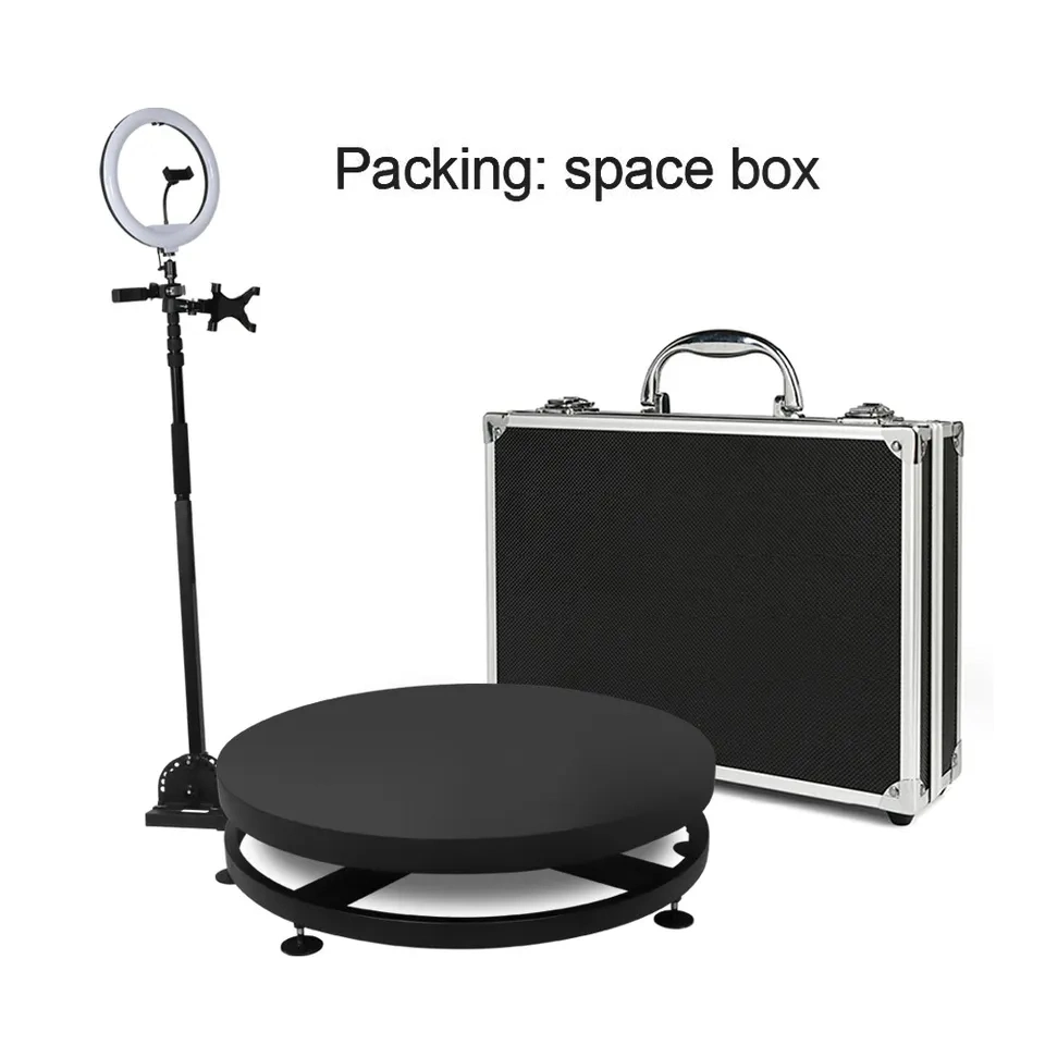 Full Metal Classic 360 Photo Booth Spb-Cm5 100cm/39"+Free Flight Case for Packaging